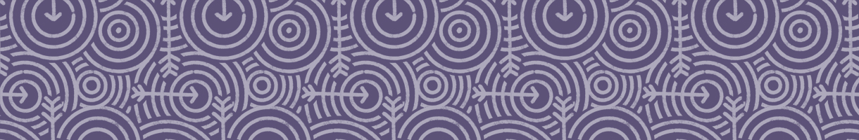 Simpactful Bullseye Purple with White 1200×220