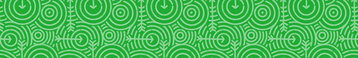 Simpactful Bullseye Green with White 1200×220